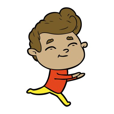 vektör çizim karikatür adam