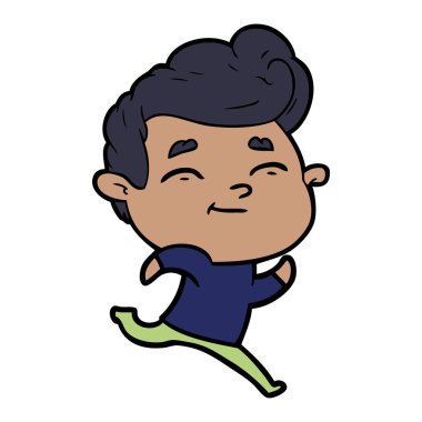 vektör çizim karikatür adam