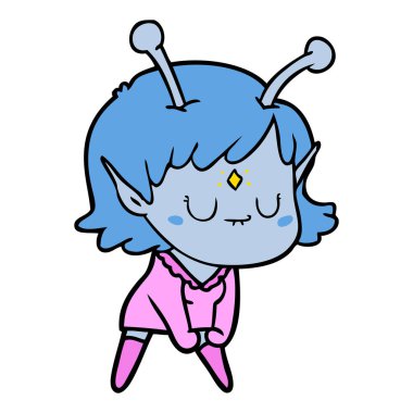 çizgi film yabancı kız kas poz yapıyor