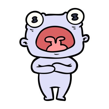 çizgi film garip yabancı iletişim