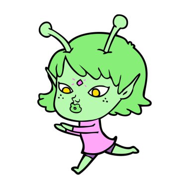 güzel çizgi film yabancı kız