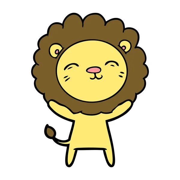 Векторная Иллюстрация Льва — стоковый вектор