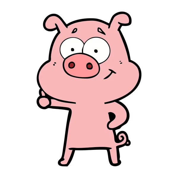 돼지의 일러스트 — 스톡 벡터