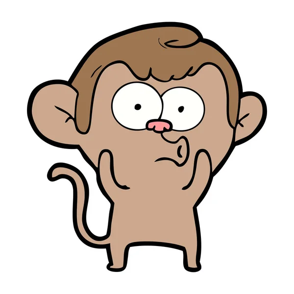 원숭이의 — 스톡 벡터