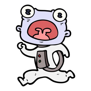 çizgi film garip uzaylı kaçmak