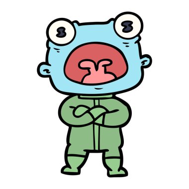 çizgi film garip yabancı iletişim