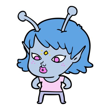 güzel çizgi film yabancı kız