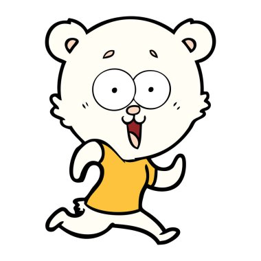 Ayıcık çizgi film gülüyor