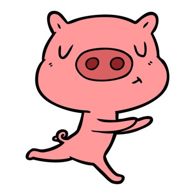 çizgi film içerik domuz çalıştıran