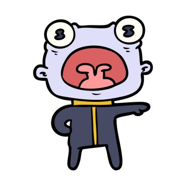 çizgi film garip yabancı iletişim