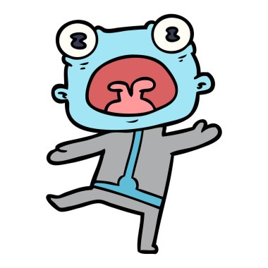 çizgi film garip yabancı iletişim