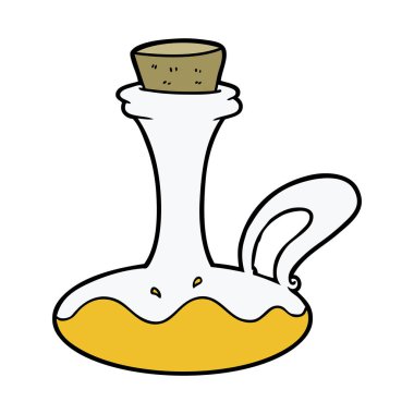 vektör çizim karikatür petrol