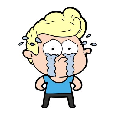 vektör çizim karikatür adam