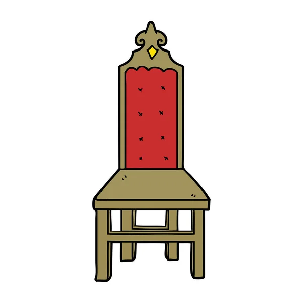 Ilustracja Wektora Krzesła Kreskówki — Wektor stockowy