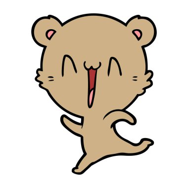 mutlu ayı çalışan çizgi film