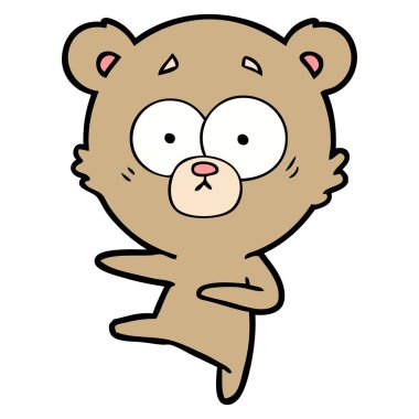 gergin dans eden ayı çizgi film