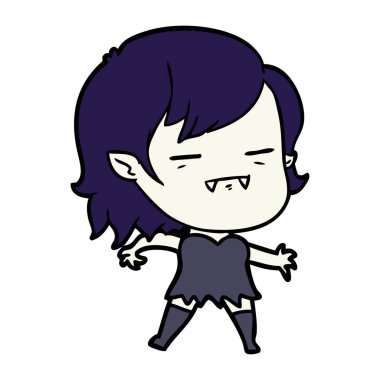 çizgi film ölümsüz vampir kız