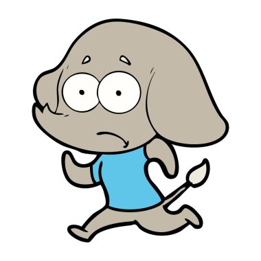 kaçmak emin fil çizgi film