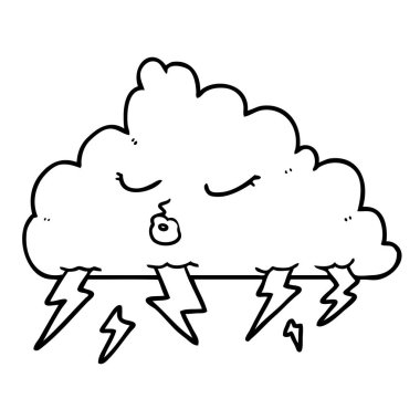 vektör çizim karikatür görebilsin