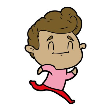 vektör çizim karikatür adam