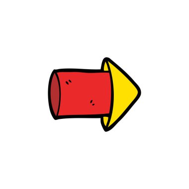 vektör çizim karikatür havai fişek