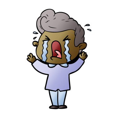 vektör çizim karikatür adam