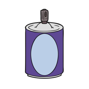 çizgi film sprey sprey kutusu