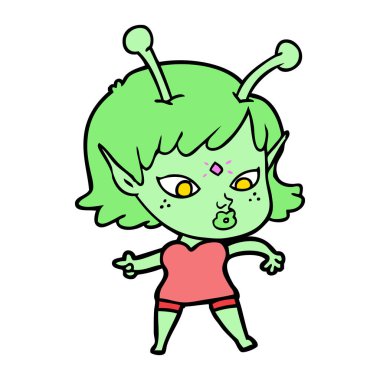 güzel çizgi film yabancı kız