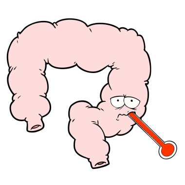 vektör çizim karikatür kolon