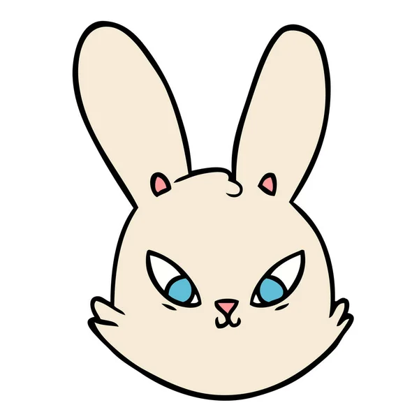 Vektorové Ilustrace Kreslené Bunny — Stockový vektor