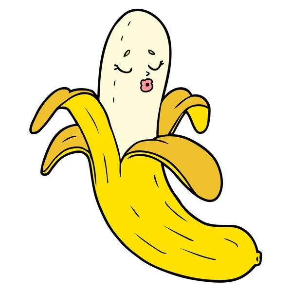 卡通香蕉的矢量图解 — 图库矢量图片