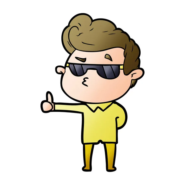 Vectorillustratie Voor Cartoon Guy — Stockvector