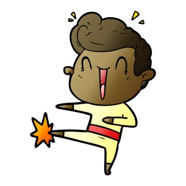 vektör çizim karikatür adam