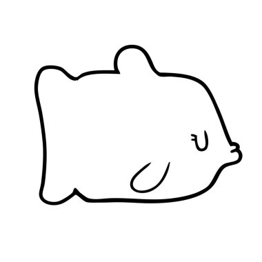 çizim için bir balık