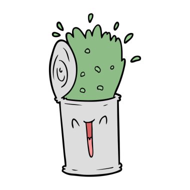 karikatür mutlu patlayan çorba olabilir