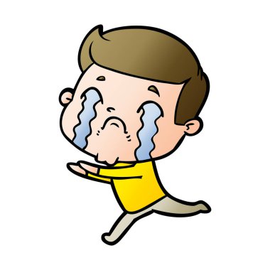 vektör çizim karikatür adam