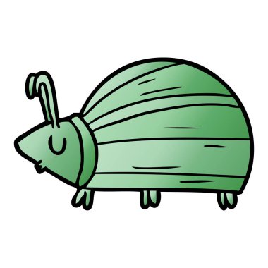 komik karikatür hata vektör çizim