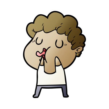 çizgi adam yüz çekmek