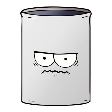 vektör çizim karikatür petrol davul