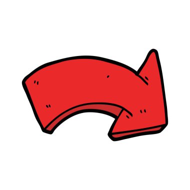 çizgi işaretli ok işareti