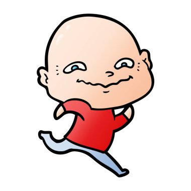 vektör çizim karikatür adam