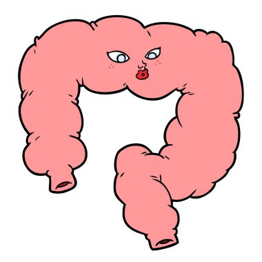 vektör çizim karikatür kolon