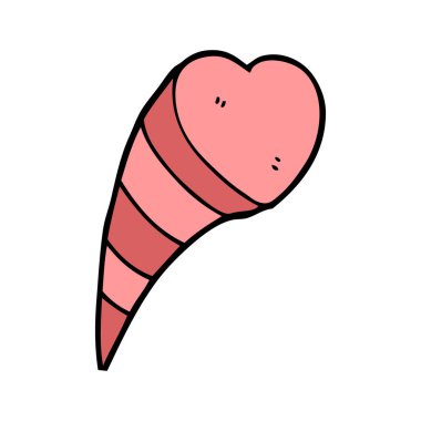 çizgi film aşk kalp sembolü