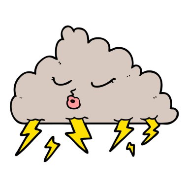 vektör çizim karikatür görebilsin