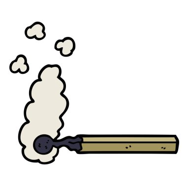 vektör çizim karikatür maç