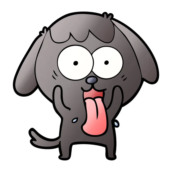 かわいい犬のベクトルイラスト — ストックベクタ