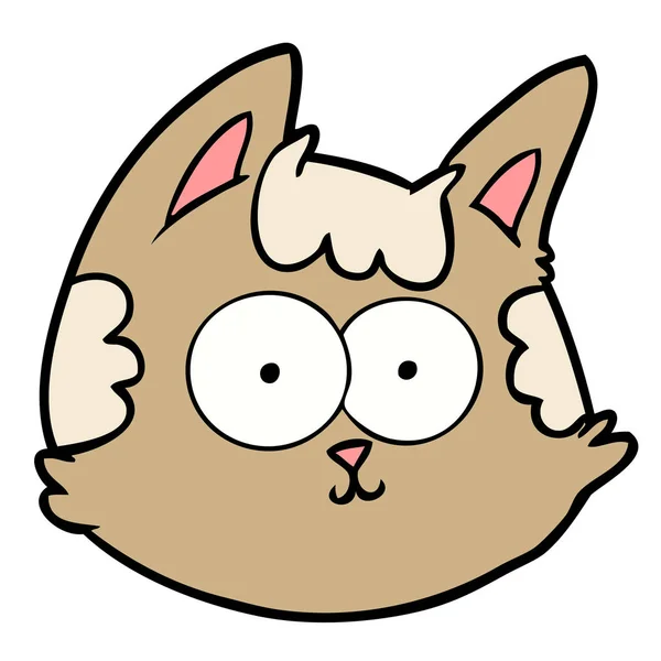Vektorové Ilustrace Kočka Karikatu — Stockový vektor