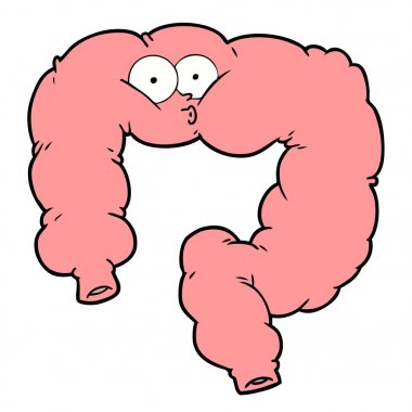 vektör çizim karikatür kolon