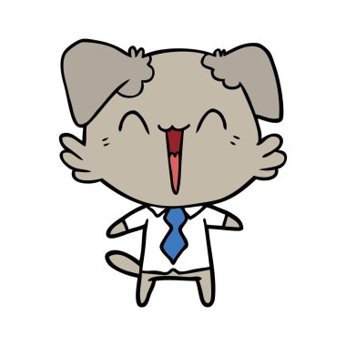 mutlu ofis köpek çizgi film