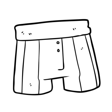 boxer şort çizgi çizme